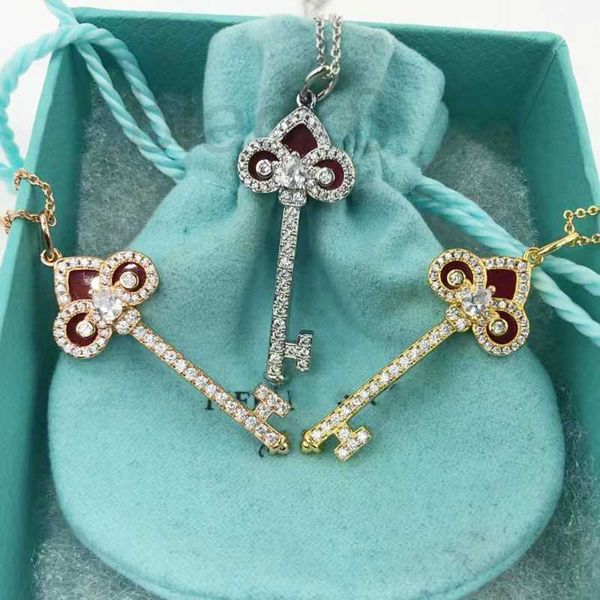 strands, strings designer 925 sterling silver, red chalcedony, iris, diamond key necklace, fashionable and versatile for girls, high-grade c, Black
strands, strings designer 925 sterling silver, red chalcedony, iris, diamond key necklace, fashionable and versatile for girls, high-grade c, Black