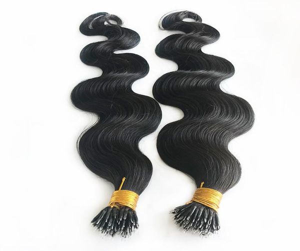 body wave nano rings human hair extension machine remy micro beads ring hair extensions brazilian hairs can be dyed4204485, Black
body wave nano rings human hair extension machine remy micro beads ring hair extensions brazilian hairs can be dyed4204485, Black