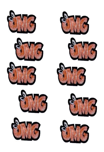 10pcs sequined omg patch for clothing bags iron on embroidery patches for jeans diy fabrics for patchwork sew on sequins2753550, Black
10pcs sequined omg patch for clothing bags iron on embroidery patches for jeans diy fabrics for patchwork sew on sequins2753550, Black