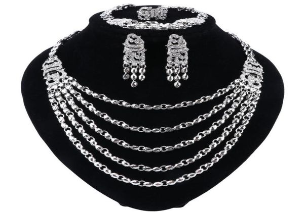 silver plated jewelry sets for women african beads necklace earrings bracelet rings party wedding bridal accessories1337428, Slivery;golden
silver plated jewelry sets for women african beads necklace earrings bracelet rings party wedding bridal accessories1337428, Slivery;golden