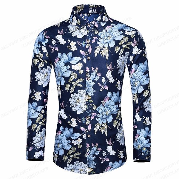 men's casual shirts floral men fashion shirt long sleeve hawaiian cuba beach blouse clothing button up camisas single breasted 230804, White;black
men's casual shirts floral men fashion shirt long sleeve hawaiian cuba beach blouse clothing button up camisas single breasted 230804, White;black