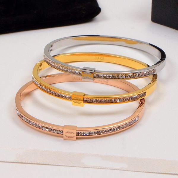 luxury bracelet diamond strap bangle letter steel bracelet lovely pink selected luxury gift female friend charm exquisite premium jewelry we, Golden;silver
luxury bracelet diamond strap bangle letter steel bracelet lovely pink selected luxury gift female friend charm exquisite premium jewelry we, Golden;silver