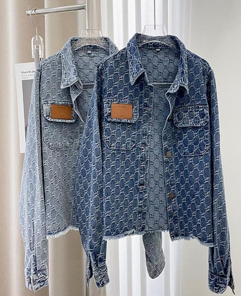 women's jackets 2021 spring autumn ins embroidery rhine denim coat loose slimming jeans jacket women long sleeves fashion 973066, Black;brown
women's jackets 2021 spring autumn ins embroidery rhine denim coat loose slimming jeans jacket women long sleeves fashion 973066, Black;brown