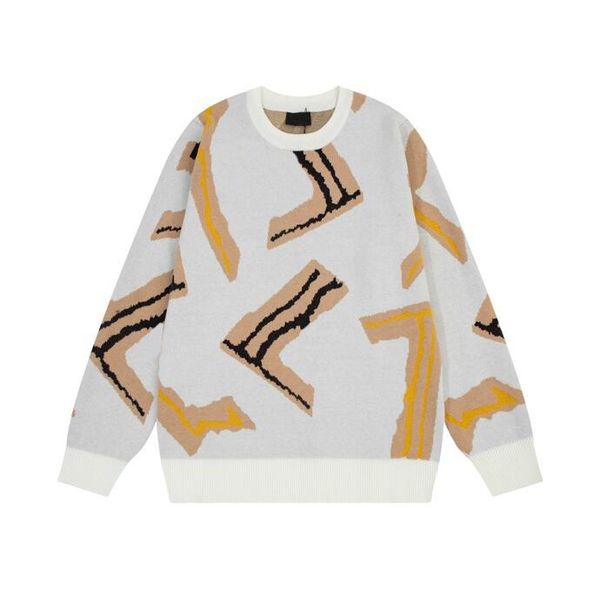 2023 autumn/winter new pullover long sleeve men's plus size fashion sweater men's and women's sweaters letter jacquard studen, Black;brown
2023 autumn/winter new pullover long sleeve men's plus size fashion sweater men's and women's sweaters letter jacquard studen, Black;brown