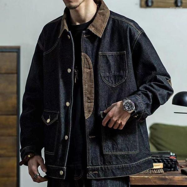 men's jackets vintage denim men retro cargo jacket coats outerwear coat for distressed streetwear japanese patchwork, Black;brown
men's jackets vintage denim men retro cargo jacket coats outerwear coat for distressed streetwear japanese patchwork, Black;brown