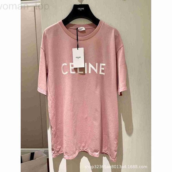 women's t-shirt designer ce family 23 early spring new printed t-shirt with chest letter round neck design classic loose versatile cq6s, White
women's t-shirt designer ce family 23 early spring new printed t-shirt with chest letter round neck design classic loose versatile cq6s, White