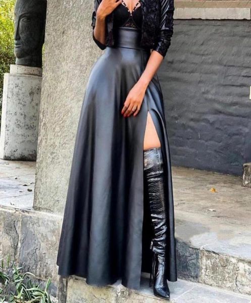 skirts elegant long skirt stylish maxi solid color fashion faux leather women6430024, Black
skirts elegant long skirt stylish maxi solid color fashion faux leather women6430024, Black