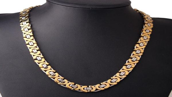 fashion luxury men fashion gold chain necklace stainless steel byzantine chains street hip hop jewelry 6811mm wide1195461, Silver
fashion luxury men fashion gold chain necklace stainless steel byzantine chains street hip hop jewelry 6811mm wide1195461, Silver