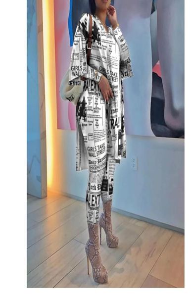 newspaper print women tracksuits outfits spring women039s and pants high waist casual suit 2 piece4693227, Gray
newspaper print women tracksuits outfits spring women039s and pants high waist casual suit 2 piece4693227, Gray