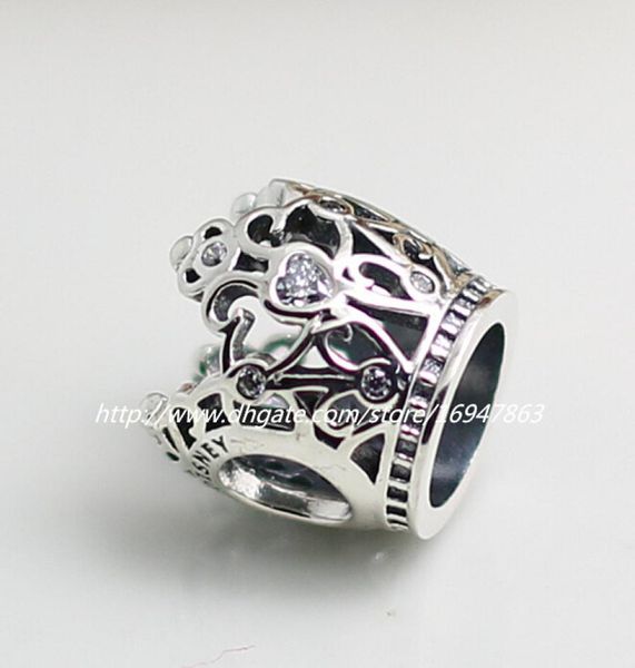new 100% s925 sterling silver princess crown charm bead with clear cz fits european jewelry bracelets9243316, Black
new 100% s925 sterling silver princess crown charm bead with clear cz fits european jewelry bracelets9243316, Black