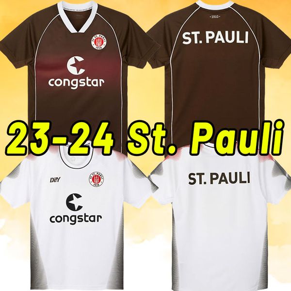 2023 2024 st pauli soccer jerseys becker 20 irvine 7 kyereh 17 hartel 30 smith 8 paqarada 23 medic 23 24 home away jersey football shirt top, Black;yellow
2023 2024 st pauli soccer jerseys becker 20 irvine 7 kyereh 17 hartel 30 smith 8 paqarada 23 medic 23 24 home away jersey football shirt top, Black;yellow
