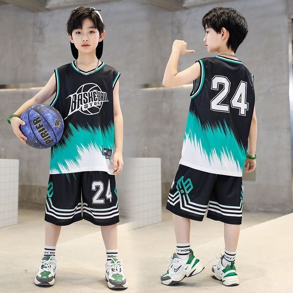 clothing sets boys summer quickdry basketball sports suits 414 years boys sleeveless vsetshort pants 2pcs sets kids sports outfits clothing, White
clothing sets boys summer quickdry basketball sports suits 414 years boys sleeveless vsetshort pants 2pcs sets kids sports outfits clothing, White