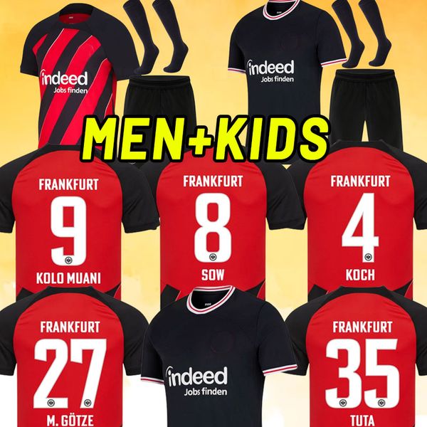 2023 2024 eintracht frankfurt soccer jerseys uniforms kostic jovic 23 24 kamada fernandes de guzman red silva men kids kit football shirts c, Black;yellow
2023 2024 eintracht frankfurt soccer jerseys uniforms kostic jovic 23 24 kamada fernandes de guzman red silva men kids kit football shirts c, Black;yellow
