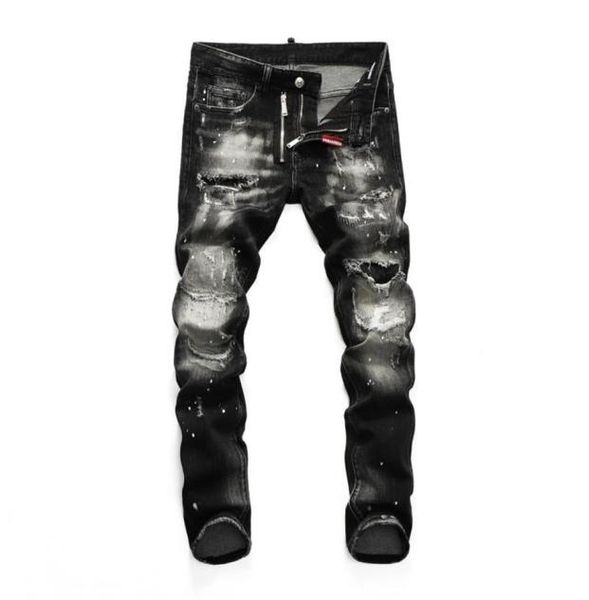 23ss designer mens jeans distressed ripped biker slim fit motorcycle denim fashion spring and autumn pants4640176, Blue
23ss designer mens jeans distressed ripped biker slim fit motorcycle denim fashion spring and autumn pants4640176, Blue