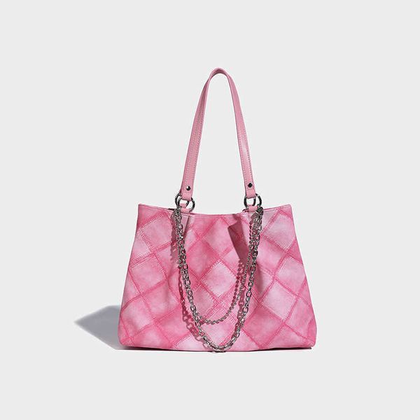 lattice printing tote bag women's commuter bags large capacity niche simple hundred chain shoulder bag 0808
lattice printing tote bag women's commuter bags large capacity niche simple hundred chain shoulder bag 0808