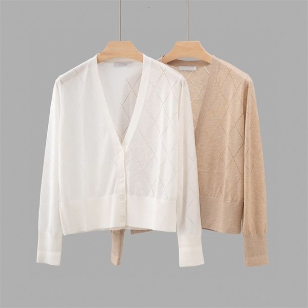 women's knits tees naizaiga autumn diamond hollow knit cardigan solid color short joker wool long sleeve coat xssm13 230803, White
women's knits tees naizaiga autumn diamond hollow knit cardigan solid color short joker wool long sleeve coat xssm13 230803, White
