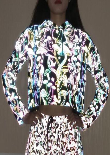 glowing hip pop streetwear mushroom pattern women pullover reflective hoodies long sleeve casual sweatshirt night shiny crop y6079799, Black
glowing hip pop streetwear mushroom pattern women pullover reflective hoodies long sleeve casual sweatshirt night shiny crop y6079799, Black