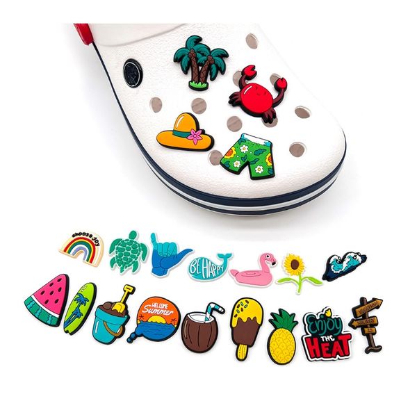pvc shoe parts accessories charms summer holiday vocation party favor cartoon garden shoes flower buckle button gift clog slipper lab scient, White;pink
pvc shoe parts accessories charms summer holiday vocation party favor cartoon garden shoes flower buckle button gift clog slipper lab scient, White;pink