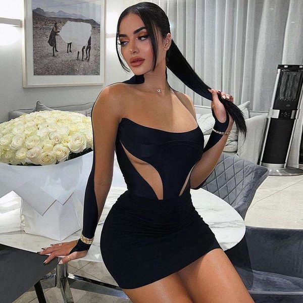 womens clothing wholesale spring style long sleeve mesh stitching see through hip fashion dress, Black;gray
womens clothing wholesale spring style long sleeve mesh stitching see through hip fashion dress, Black;gray