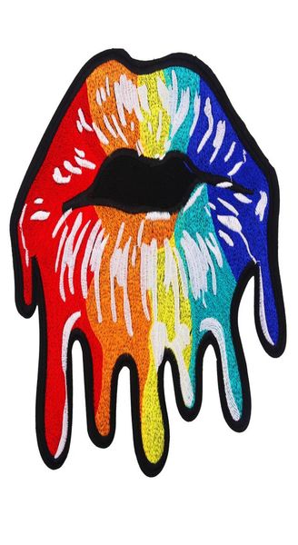 embroidery rainbow tongue patches for jacketsembroidered sequined mouth badges appliques for jeanslips patches for clothing a9616900819, Black
embroidery rainbow tongue patches for jacketsembroidered sequined mouth badges appliques for jeanslips patches for clothing a9616900819, Black