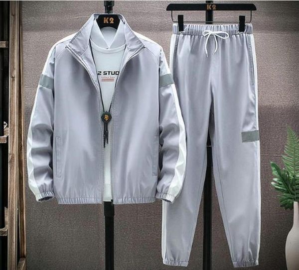 men tracksuit two piece set 2022 brand men039s sets sportswear spring autumn jacketpants casual sports suit men clothing hip h1163792, Gray
men tracksuit two piece set 2022 brand men039s sets sportswear spring autumn jacketpants casual sports suit men clothing hip h1163792, Gray