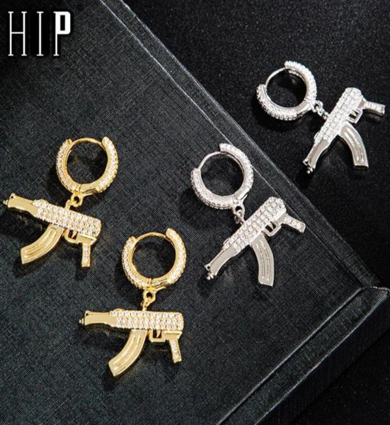 hip hop 1pair iced zircon ak47 gun earring gold color micro paved aaa bling cz stone earrings for men jewelry 22021496636865547791, Silver
hip hop 1pair iced zircon ak47 gun earring gold color micro paved aaa bling cz stone earrings for men jewelry 22021496636865547791, Silver