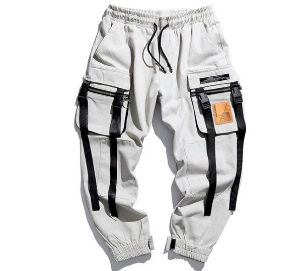 hip hop ribbons design jogger pant men casual cargo trousers sweatpants anklelength 2020 men039s streetwear joggers pants9522344, Black
hip hop ribbons design jogger pant men casual cargo trousers sweatpants anklelength 2020 men039s streetwear joggers pants9522344, Black