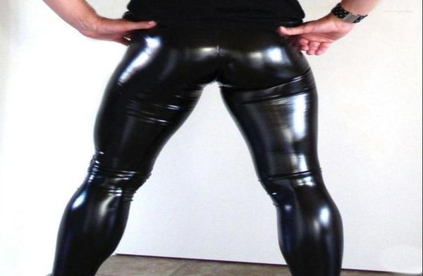 men039s pants fashion men leather black pu leggings wetlook tights bar performance5453998
men039s pants fashion men leather black pu leggings wetlook tights bar performance5453998