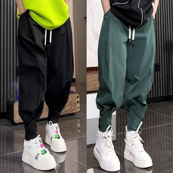 men s pants fashion brand breasted work dress foot korean version of solid color casual with breathable haren 230804, Black
men s pants fashion brand breasted work dress foot korean version of solid color casual with breathable haren 230804, Black