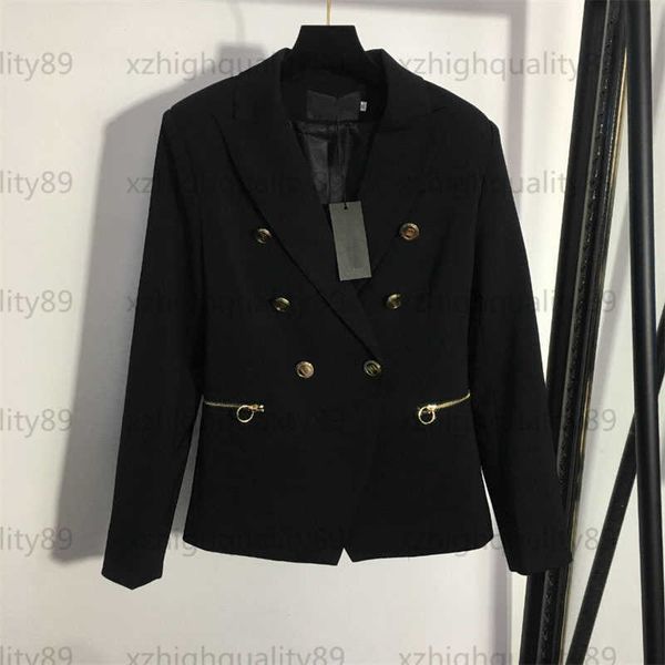 designer womens jackets luxury black blazer women double breasted flap lapel zipper pocket slim fit suit jacket designers blazers for women, Black;brown
designer womens jackets luxury black blazer women double breasted flap lapel zipper pocket slim fit suit jacket designers blazers for women, Black;brown