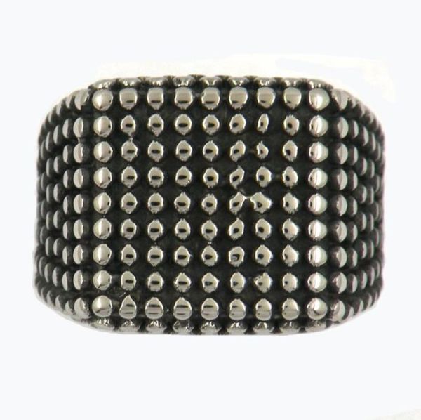 fanssteel stainless steel mens or womens punk vintage tribal fashion ring square dot signet ring gift 12w8315386756172816, Silver
fanssteel stainless steel mens or womens punk vintage tribal fashion ring square dot signet ring gift 12w8315386756172816, Silver