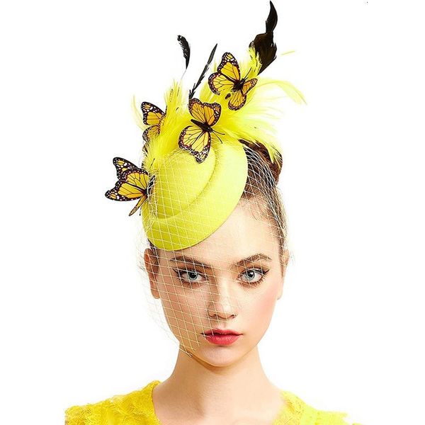 wide brim hats bucket bride fascinator for weddings accessorie elegant butterfly headwear ladies church fedora cap hair pin mesh hat 230804, Blue;gray
wide brim hats bucket bride fascinator for weddings accessorie elegant butterfly headwear ladies church fedora cap hair pin mesh hat 230804, Blue;gray