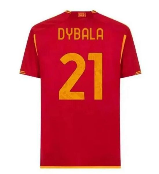 23/24 new season dybala soccer jerseys maglia pellegrini belotti celik abraham football shirts mancini kumbulla men shaarawy uniform, Black;yellow
23/24 new season dybala soccer jerseys maglia pellegrini belotti celik abraham football shirts mancini kumbulla men shaarawy uniform, Black;yellow