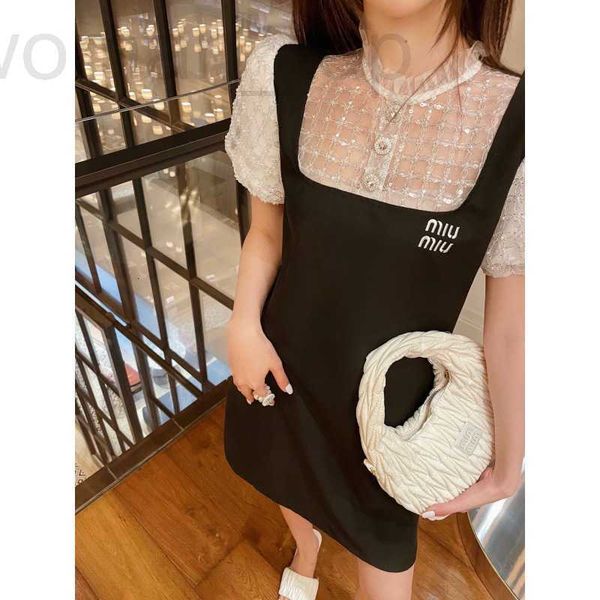 basic & casual dresses designer mm23 spring/summer new letter handmade nail and diamond craft black white splice fake two piece dress with f, Black;gray
basic & casual dresses designer mm23 spring/summer new letter handmade nail and diamond craft black white splice fake two piece dress with f, Black;gray