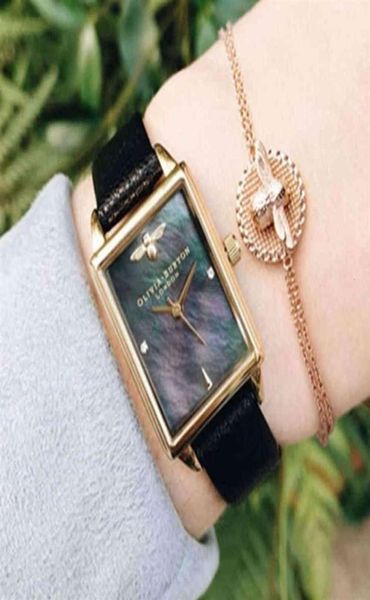 olivia burton quartz female watch new lola shell small green ob bee square rose233z2613993, Slivery;golden
olivia burton quartz female watch new lola shell small green ob bee square rose233z2613993, Slivery;golden