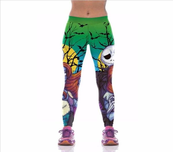 szblaze womens halloween jack and sally printed leggings the nightmare before christmas cosplay leggin slim workout girls pants 206075101, Black
szblaze womens halloween jack and sally printed leggings the nightmare before christmas cosplay leggin slim workout girls pants 206075101, Black