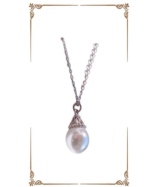925 freshwater pearl necklace designer inlaid petal necklaces valentine039s day gift7280640, Silver
925 freshwater pearl necklace designer inlaid petal necklaces valentine039s day gift7280640, Silver
