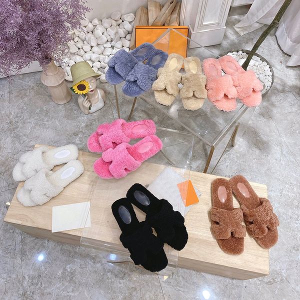 designer women h slippers luxury fur slippers oran sandals fluffy fur slides sandals flat bottom warm wool slippers comfortable autumn and w, Black
designer women h slippers luxury fur slippers oran sandals fluffy fur slides sandals flat bottom warm wool slippers comfortable autumn and w, Black