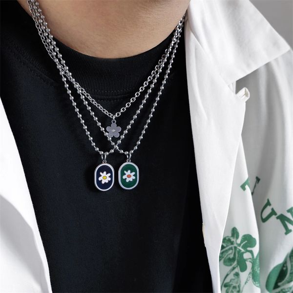 summer dopamine daisy colorful drip gel necklace light luxury double layered hip hop men and women's clavicle chain, Black
summer dopamine daisy colorful drip gel necklace light luxury double layered hip hop men and women's clavicle chain, Black