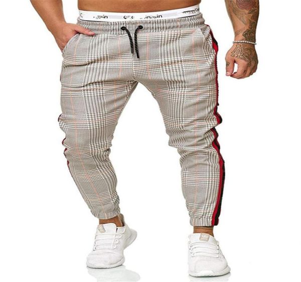 new mens pants houndstooth print male side stripes color matching slim fit sweatpants joggers track pants overalls9992237, Black
new mens pants houndstooth print male side stripes color matching slim fit sweatpants joggers track pants overalls9992237, Black