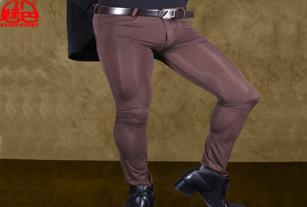 men transparent pants ice silk see through elastic tight trousers silky pencil pants erotic lingerie club gay wear f909059325, Black
men transparent pants ice silk see through elastic tight trousers silky pencil pants erotic lingerie club gay wear f909059325, Black