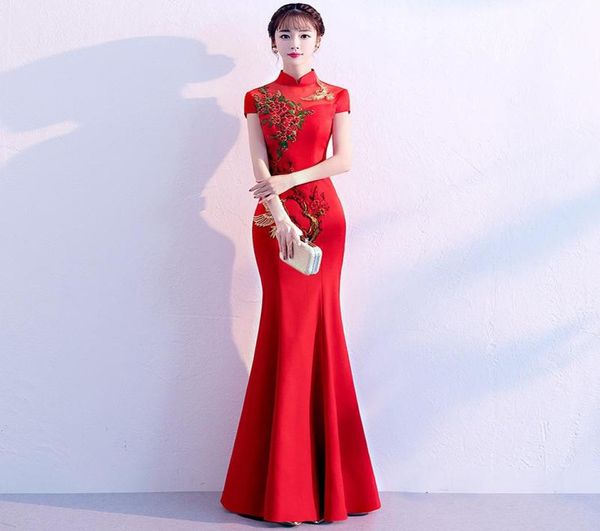ethnic clothing exquisite red embroidery women cheongsam noble elegant bridesmaid wedding qipao vestidos vintage chinese styl6069006
ethnic clothing exquisite red embroidery women cheongsam noble elegant bridesmaid wedding qipao vestidos vintage chinese styl6069006