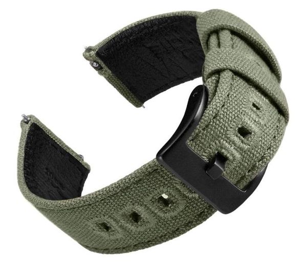 watch bands eache fabric canvasgenuine leather straps with quick release spring bar green sailcloth band2008603, Black;brown
watch bands eache fabric canvasgenuine leather straps with quick release spring bar green sailcloth band2008603, Black;brown