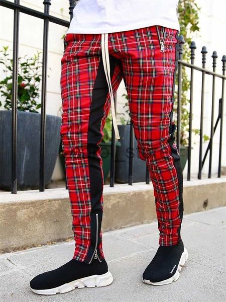 men's pants men's swimwear men's korean version checked fashion patchwork color matching small legs trouser slim casual sport, Black
men's pants men's swimwear men's korean version checked fashion patchwork color matching small legs trouser slim casual sport, Black
