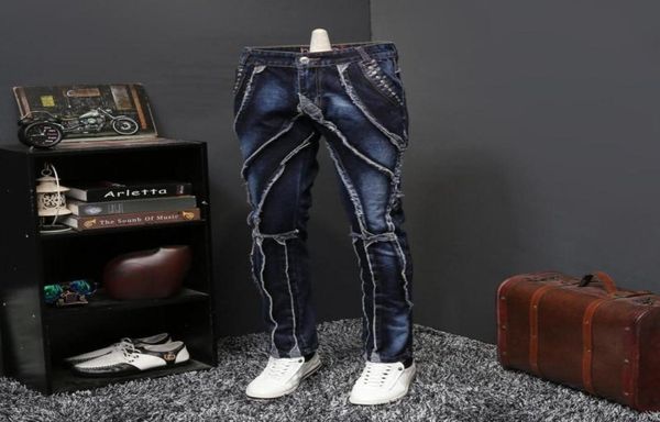 2019 autumn jeans male personality selfcultivation directly canister long pants tide brand designer jeans erkek jean pantolon cx24668535, Blue
2019 autumn jeans male personality selfcultivation directly canister long pants tide brand designer jeans erkek jean pantolon cx24668535, Blue