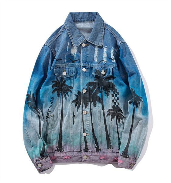 men denim jackets vintage fashion ripped holes jeans jacket mens bomber jacket hip hop streetwear 2019 new distressed denim4663673, Black;brown 
men denim jackets vintage fashion ripped holes jeans jacket mens bomber jacket hip hop streetwear 2019 new distressed denim4663673, Black;brown