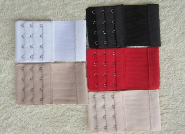 ladies elastic 4 hooks bra strap extender hook clip adjustable belt buckle white black red etc8997395, Black;white
ladies elastic 4 hooks bra strap extender hook clip adjustable belt buckle white black red etc8997395, Black;white