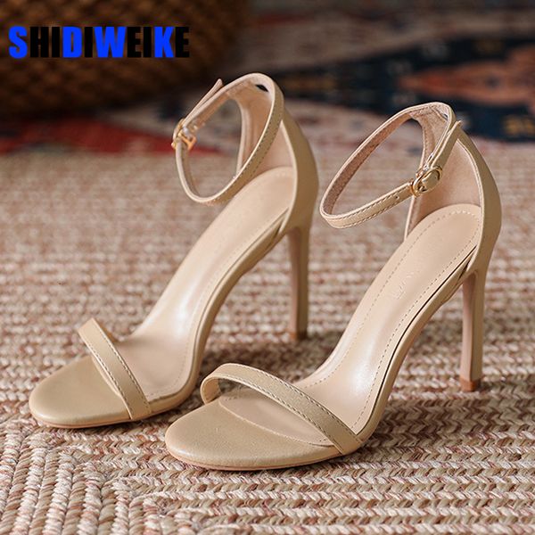 slipper open toe ankle strap stiletto heel dress sandals elegant wedding party shoes pumps high summer classic 230803, Black
slipper open toe ankle strap stiletto heel dress sandals elegant wedding party shoes pumps high summer classic 230803, Black