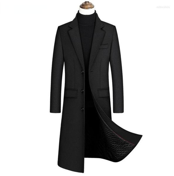 men039s wool blends 2022 extra long trench coat male winter brand mens cashmere slim fit woolen peacoat windbreaker manteau h4887791, Black
men039s wool blends 2022 extra long trench coat male winter brand mens cashmere slim fit woolen peacoat windbreaker manteau h4887791, Black