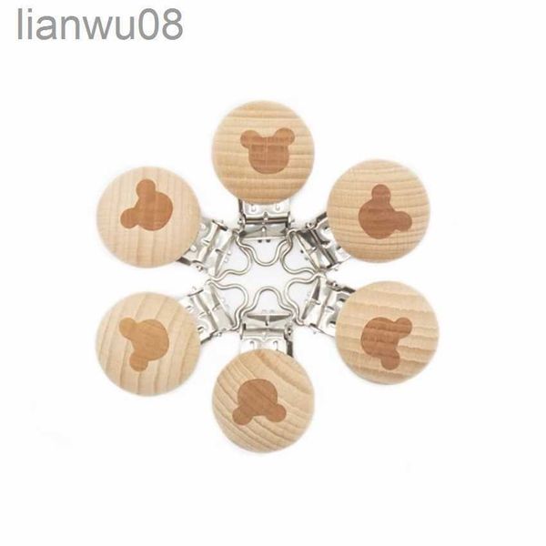 pacifiers# 5pcs natural beech wood animal pacifier clips baby teether safety clasp diy nipple chain accessories x0804
pacifiers# 5pcs natural beech wood animal pacifier clips baby teether safety clasp diy nipple chain accessories x0804